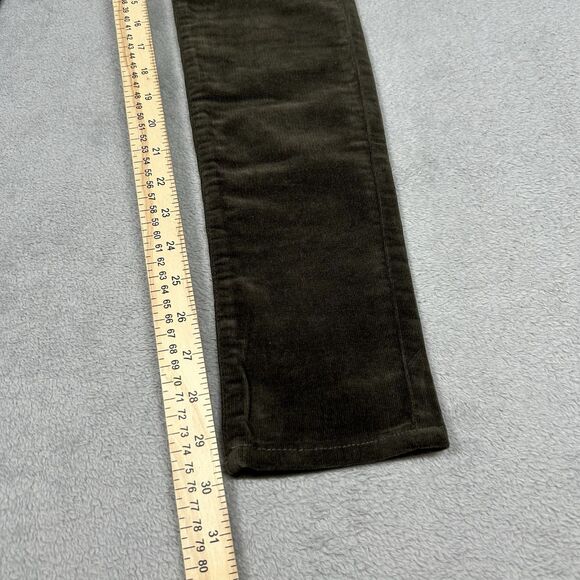 Kut From The Kloth MIA Toothpick Skinny Brown Corduroy Pants Academia Women's 4 - Picture 10 of 12